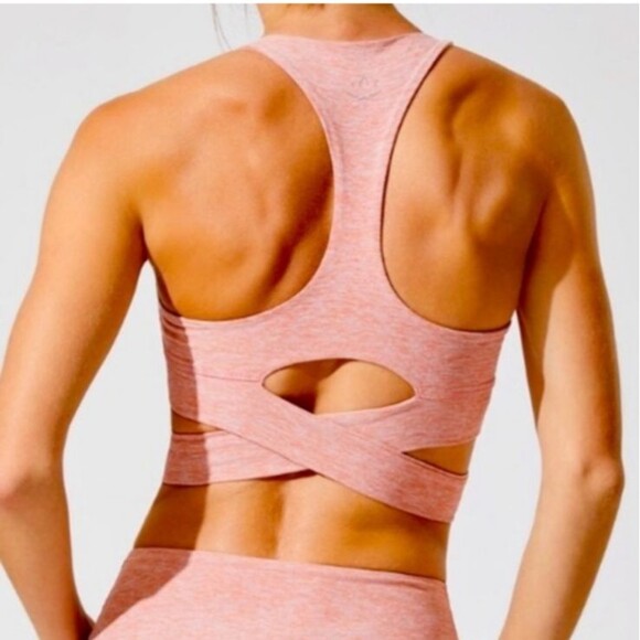 Beyond Yoga East Bound Spacedye Soft Comfortable Sports Bra Crop Top Size M - Picture 14 of 14